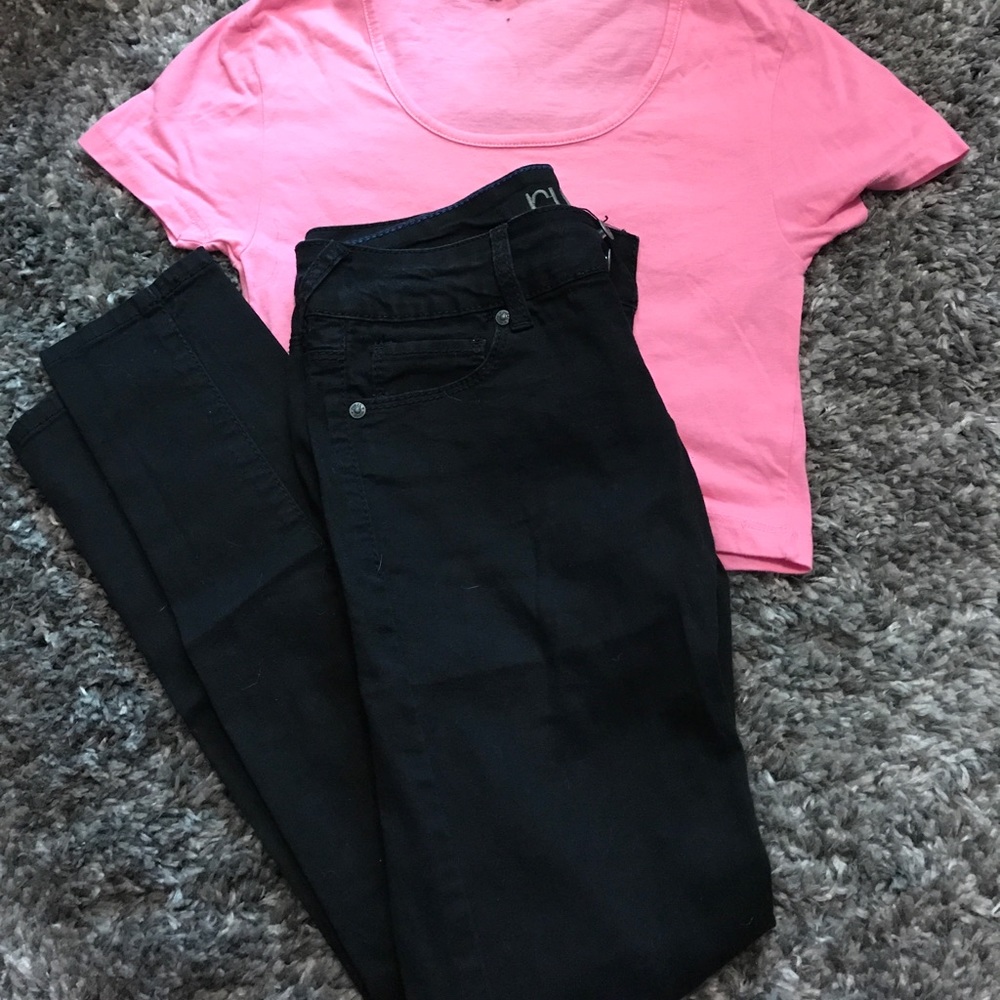Rue 21 Black Jeggings