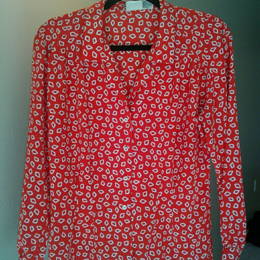 Super cute Red blouse