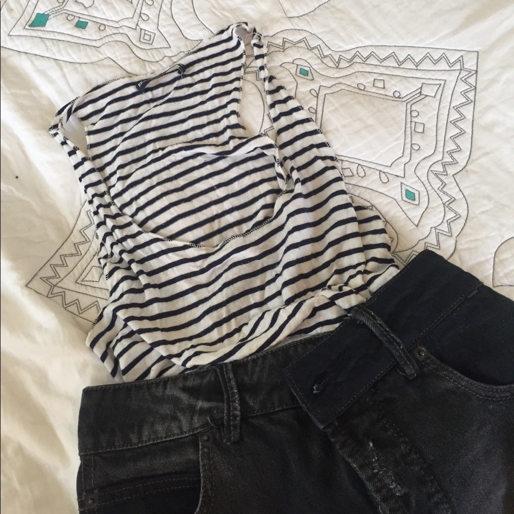 B r a n d y  M e l v i l l e • Striped sailor tank