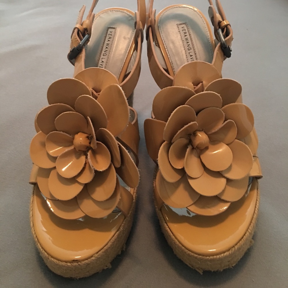 Lightly used Vera Wang wedges