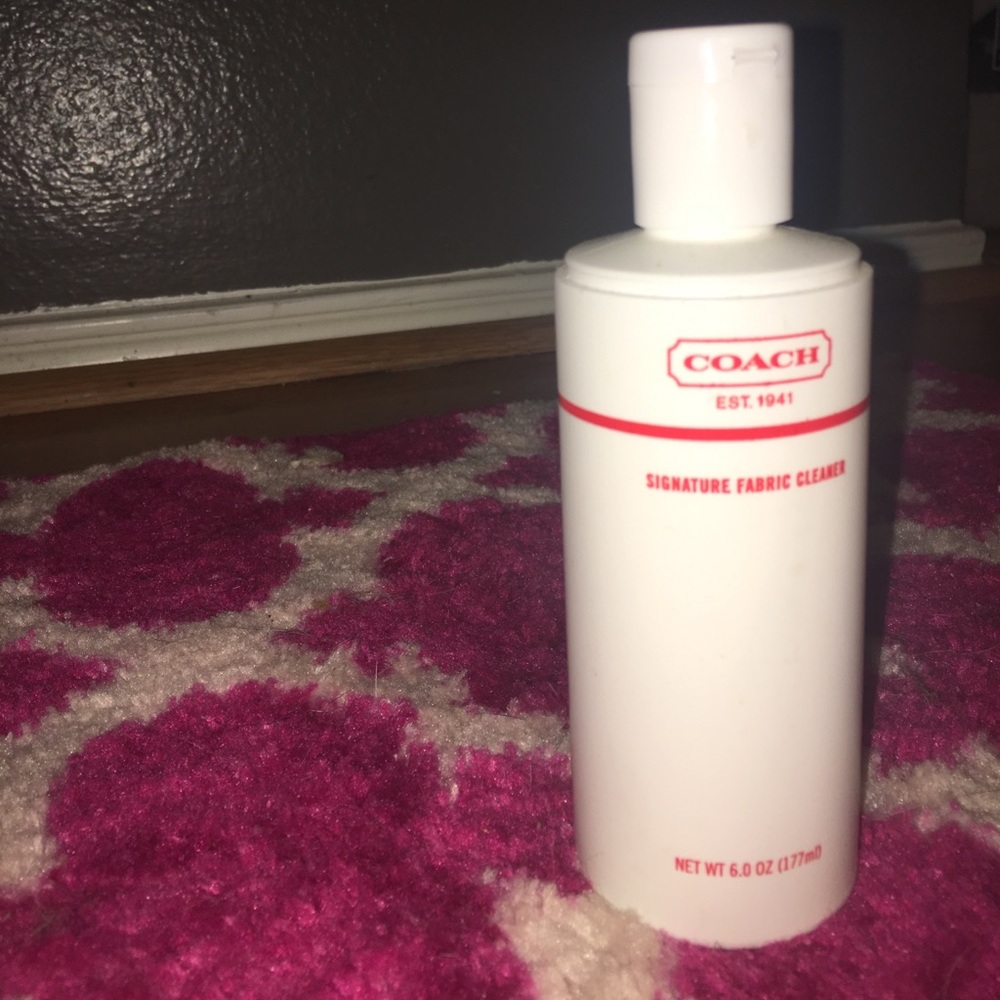 Coach signature fabric cleaner