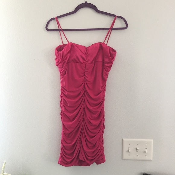 🎁SALE🎁Speechless Hot Pink Party Dress!!! 👗💥 - Picture 2 of 5