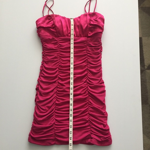 🎁SALE🎁Speechless Hot Pink Party Dress!!! 👗💥 - Picture 4 of 5