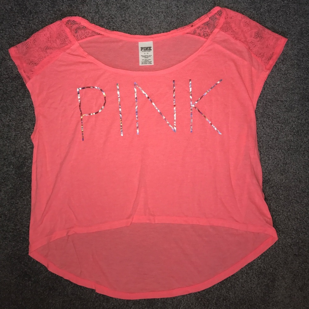 PINK coral blouse