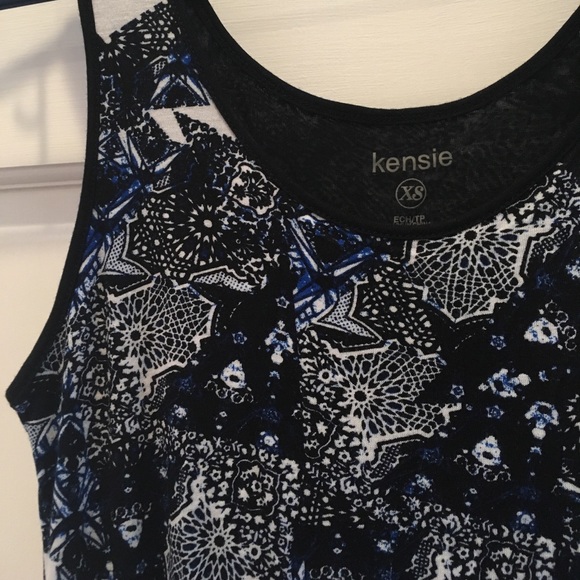 NWT Kensie Patterned Maxi Dress - Picture 2 of 5