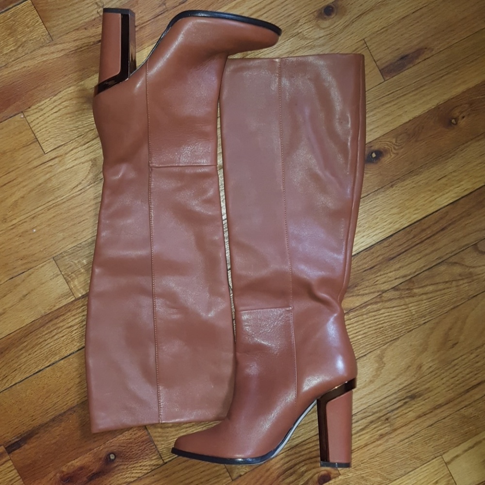 BCBG Maxazria Leather Boots Size 6 & 7