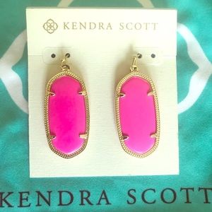 Kendra Scott Magenta Elle Earrings