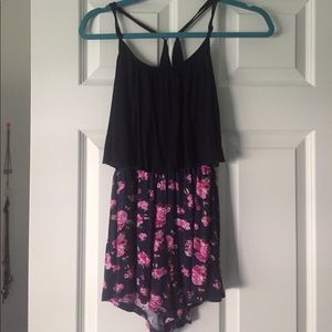Cute floral romper
