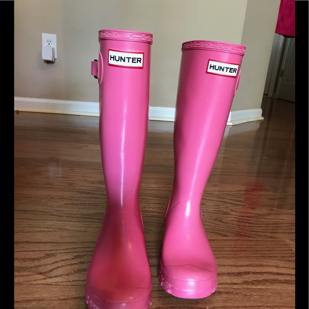 Hunter rain boots