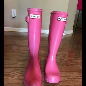 Hunter rain boots