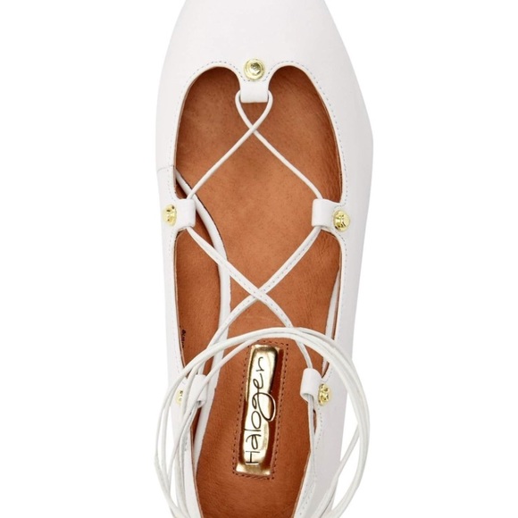 Halogen "Owen" pointy toe Ghillie flat - Picture 3 of 5