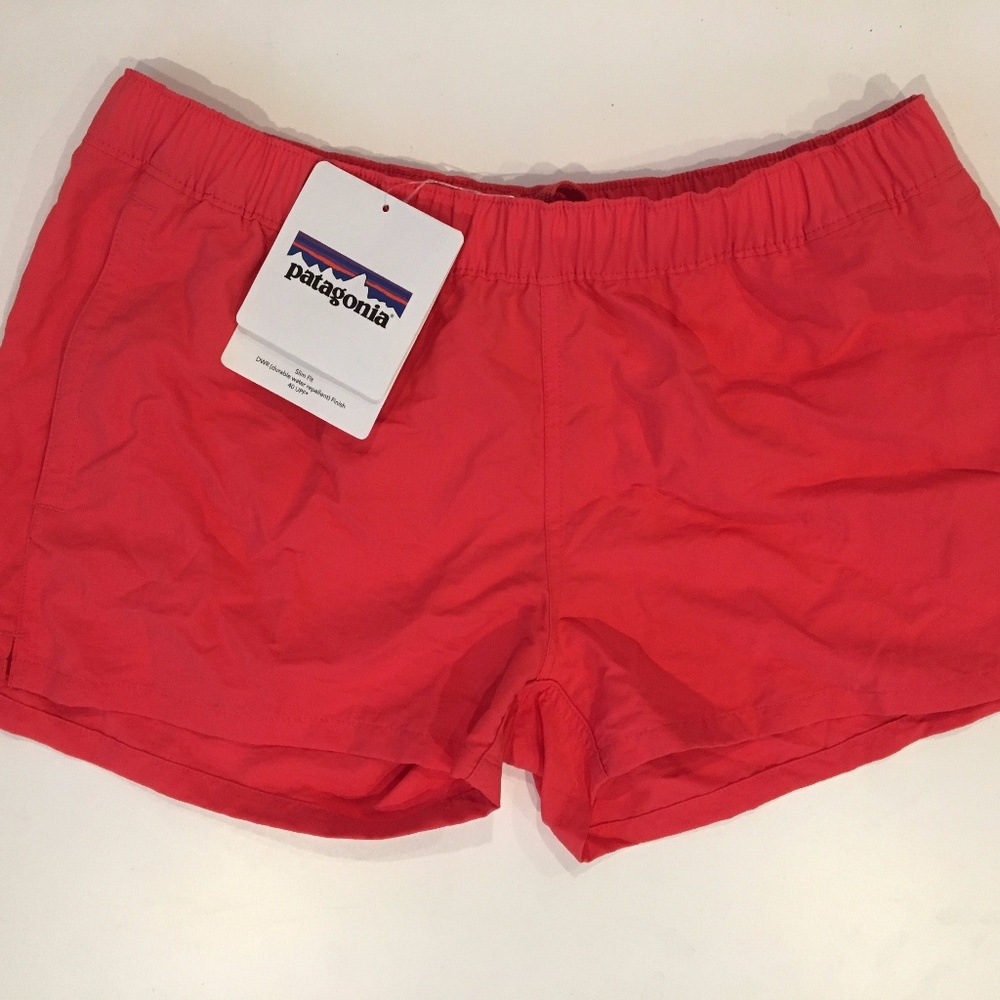NWT Patagonia Barely Baggies Shorts Shock Pink
