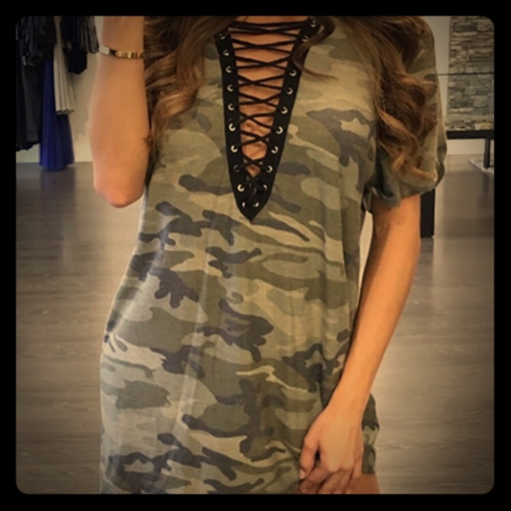 Camo dress