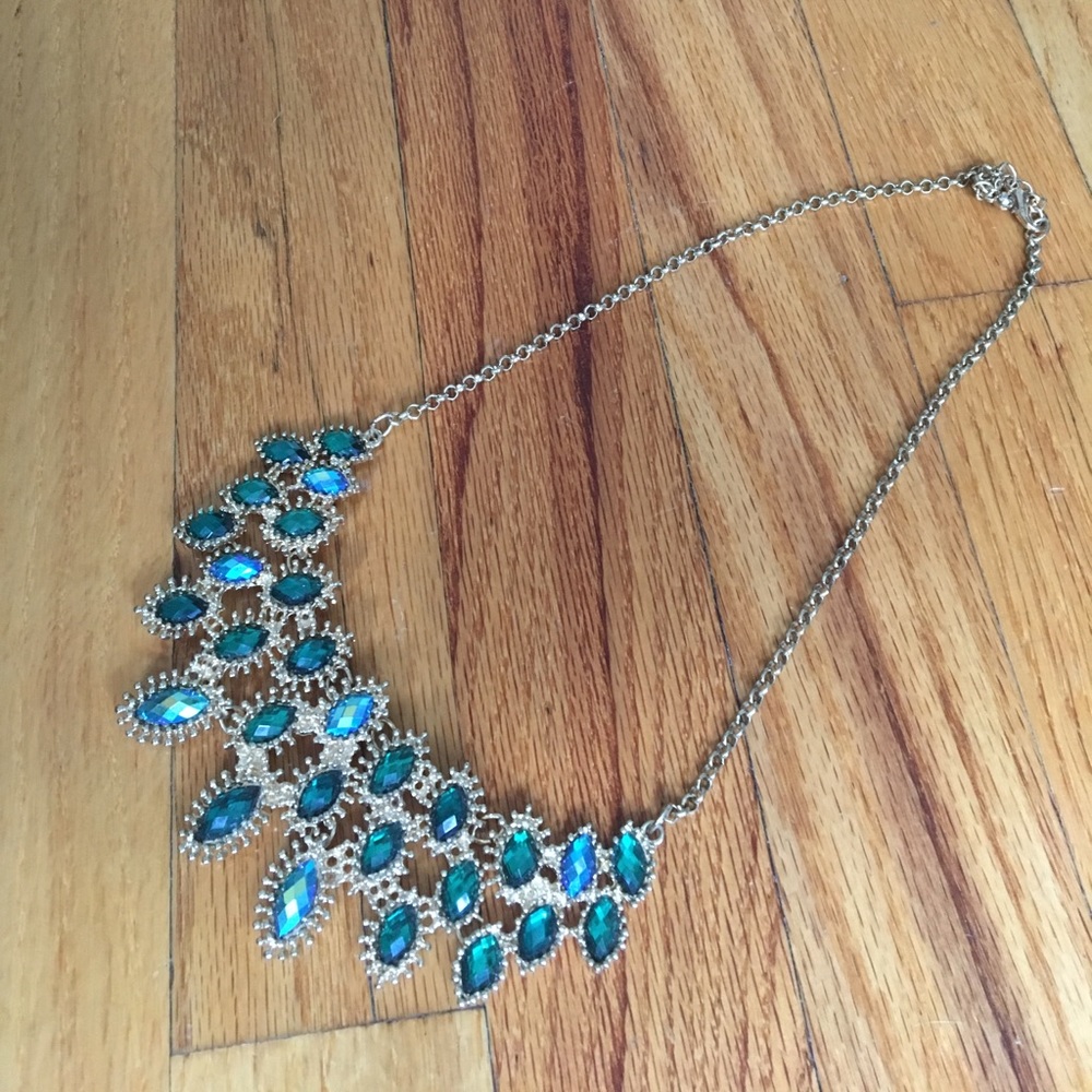 Emerald Green Statement Necklace