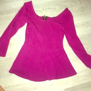 Off the shoulder tee shirt