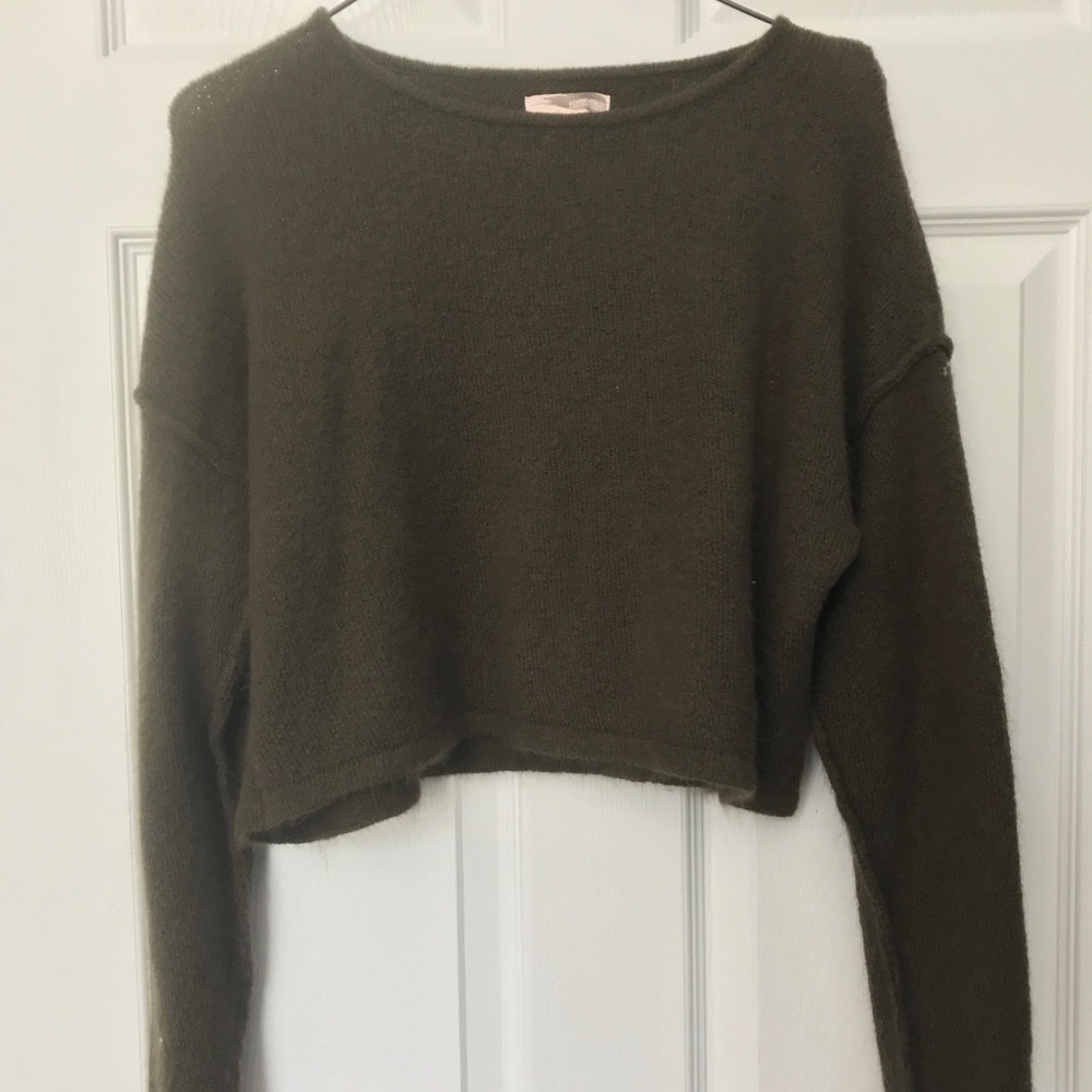 Brown Fuzzy Sweatshirt