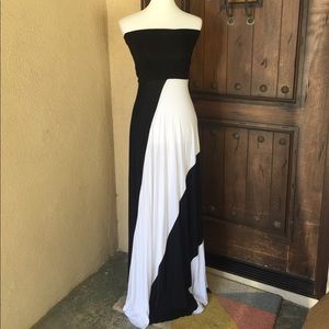 Black & White Maxi Dress!