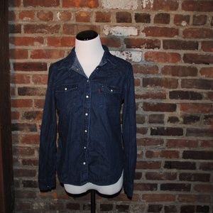 Levis Denim Shirt Size S