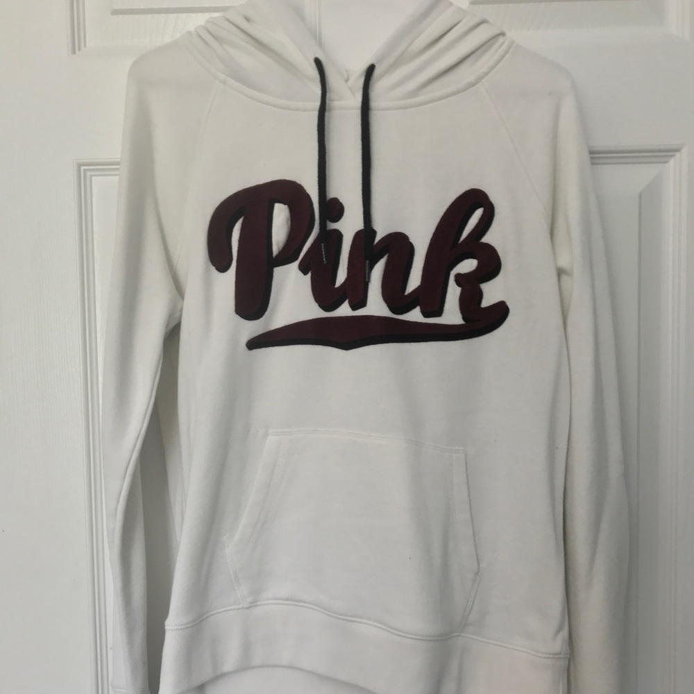 White Pink Sweatshirt