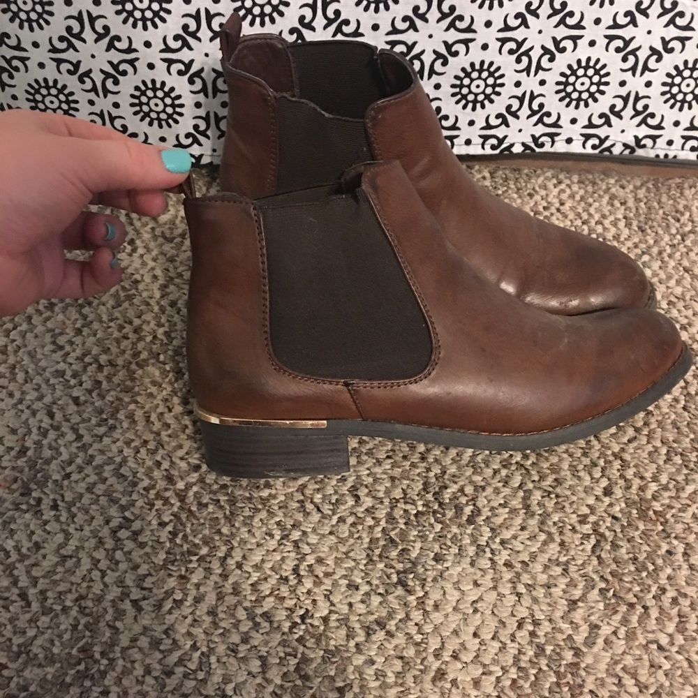 Leather Ankle Boots