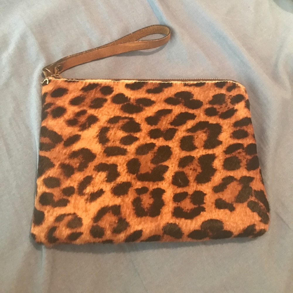 Patricia Nash Leopard Wristlet