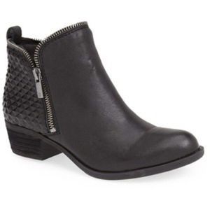 Lucky Brand Women Bartalino US 7 Black Ankle Booti