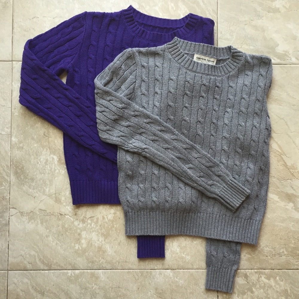 *ONE LEFT* Lightweight Cable Knit Sweater