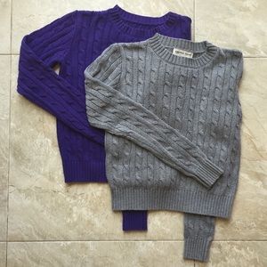 *ONE LEFT* Lightweight Cable Knit Sweater