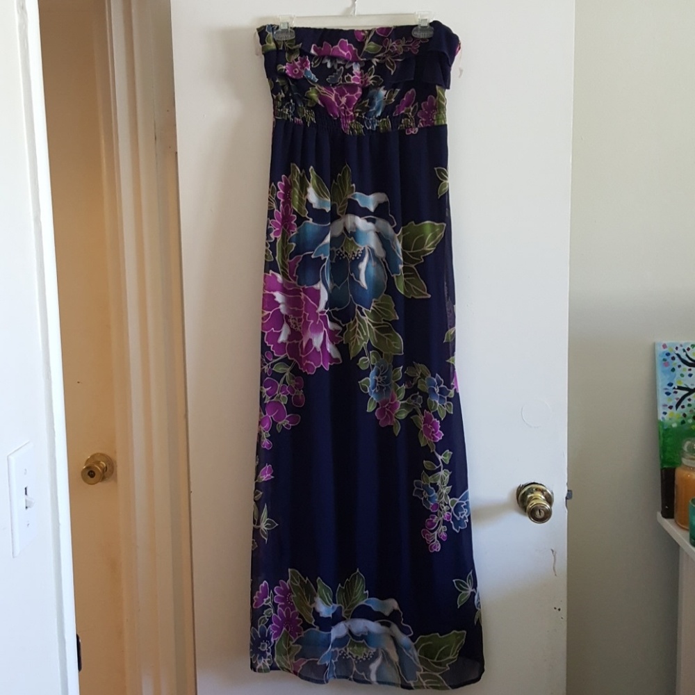 Floral maxi dress