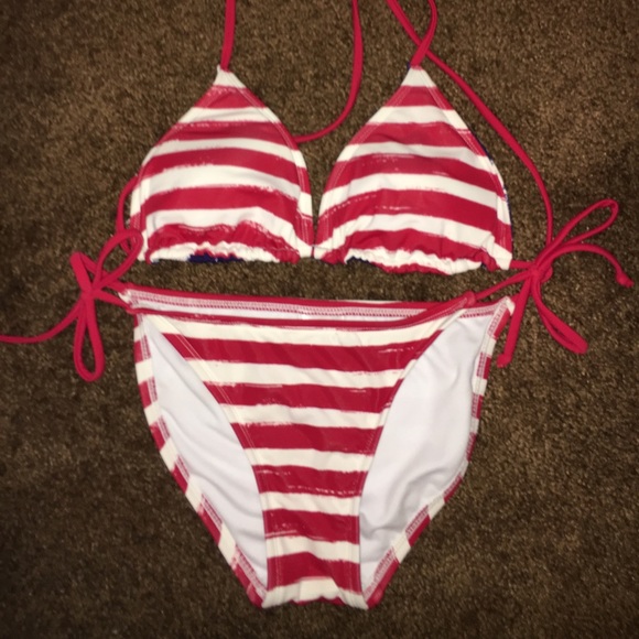 Reversible American flag bikini - Picture 2 of 3