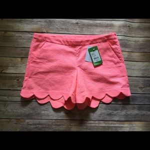 Lilly Pulitzer scallop shorts
