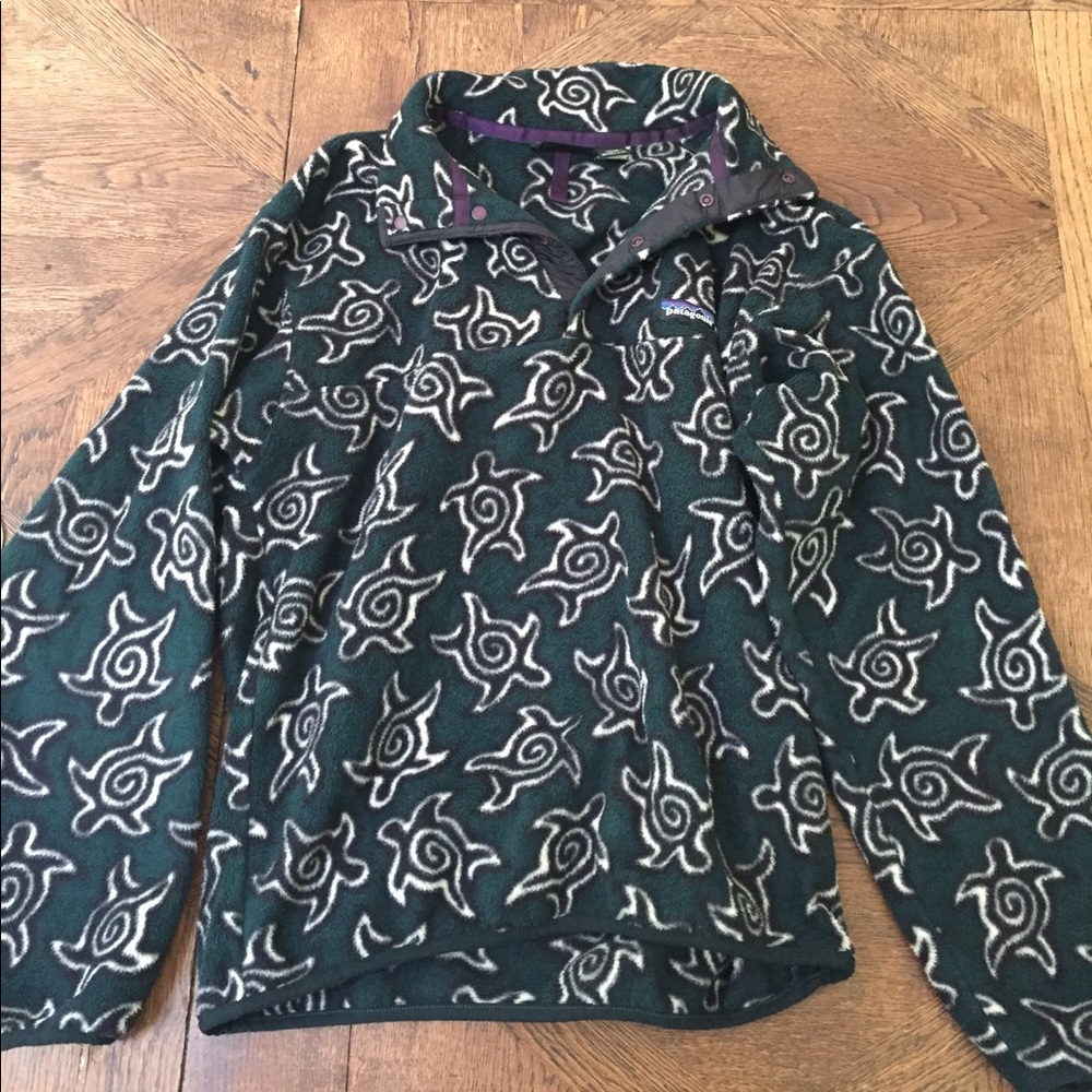 Vintage Patagonia turtle snap-t pullover