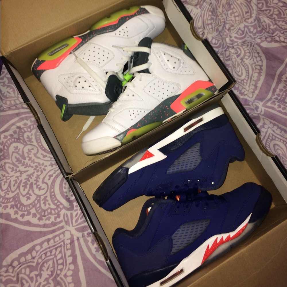 Air Jordan 5 and 6