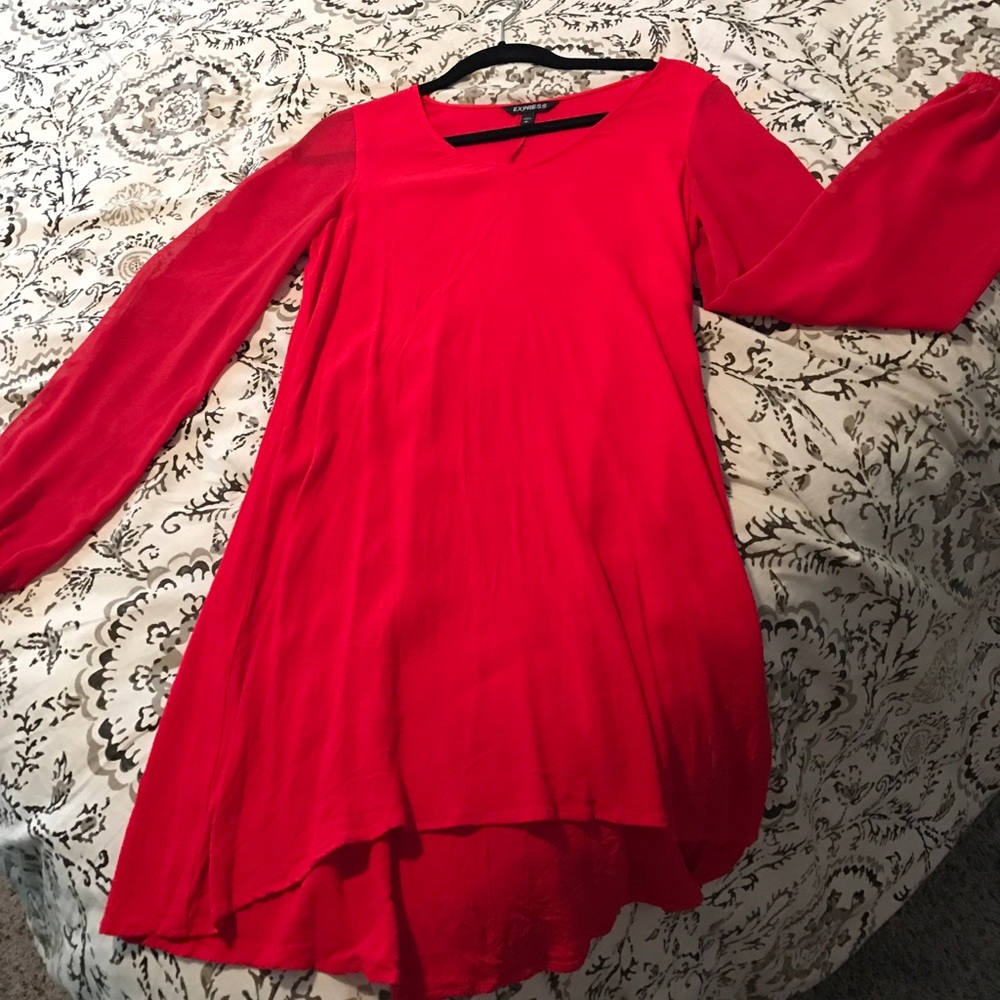 Red express dress