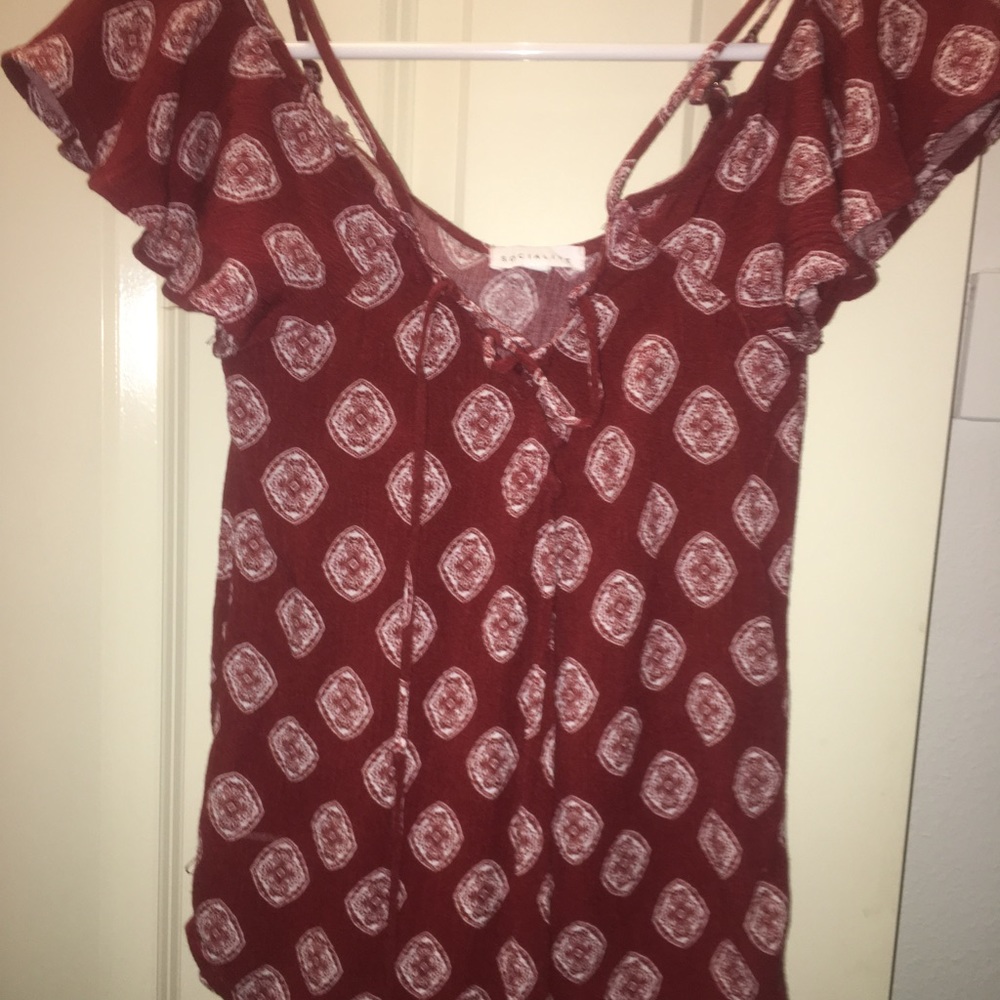 Long Sleeve Red Shirt