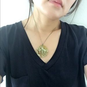 One-of-a-Kind Handmade Faux Jade Necklace