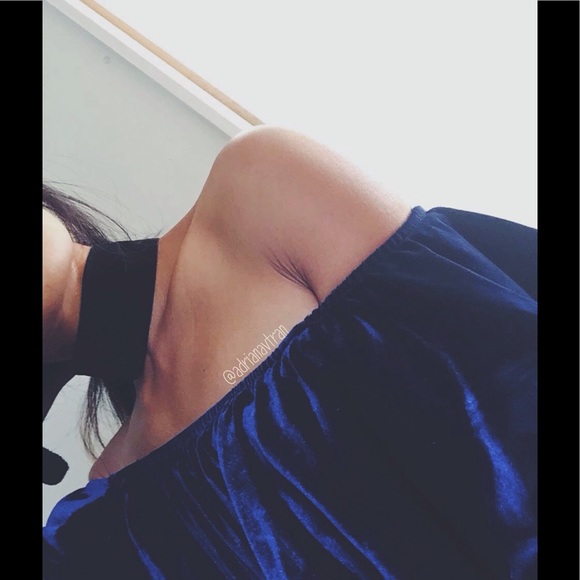 ❤️Shoulder off velvet bodycon sexy dress❤️ - Picture 2 of 8