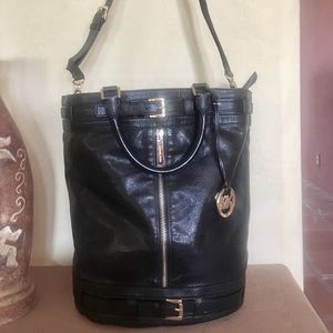 SOLD Michael Kors Black Bucket Bag brand new