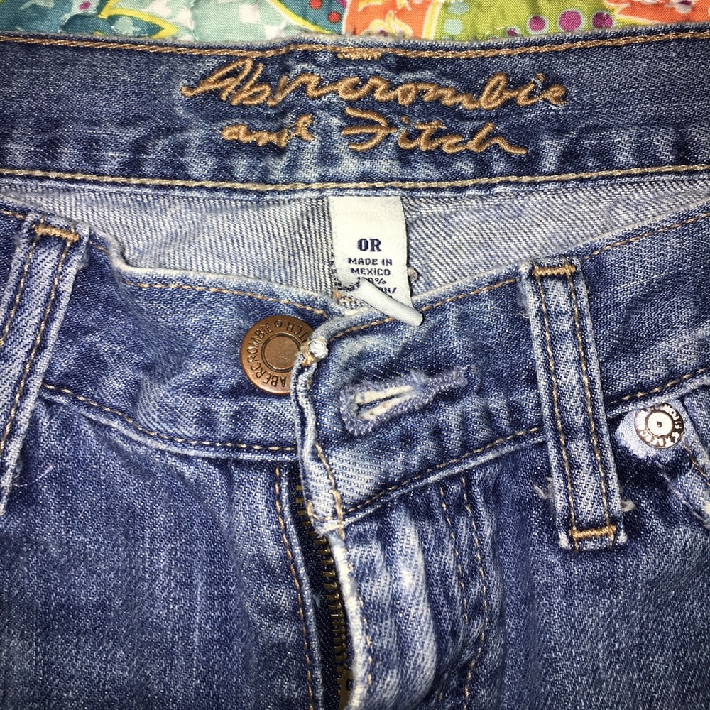 A&F Distressed shorts - Picture 3 of 3