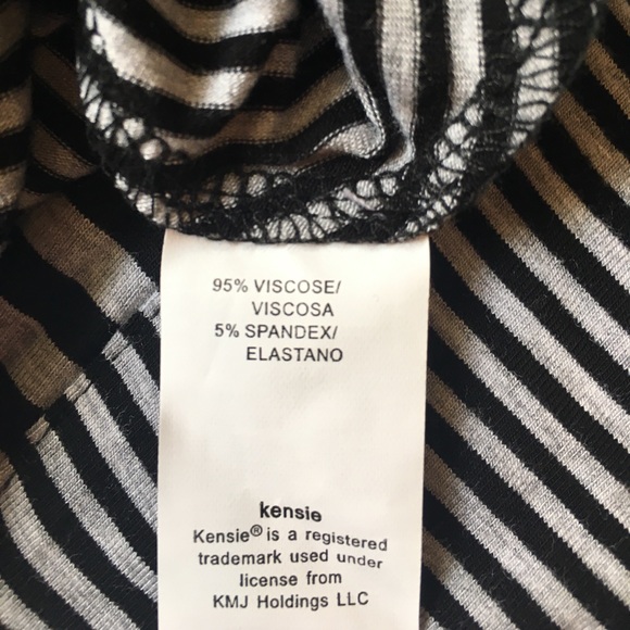 NWT Kensie Striped Maxi Dress - Picture 5 of 6