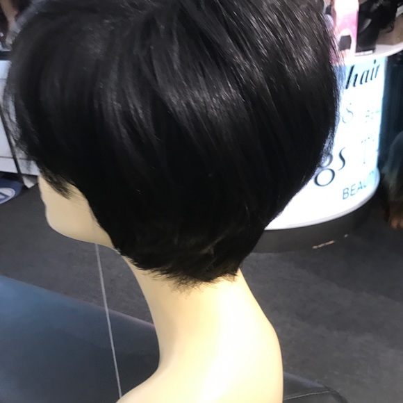 Black Angle Cut Bob HairuWear Quality 2020