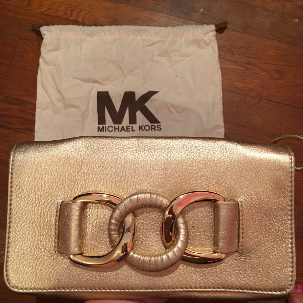 Authentic Michael Kors Oversized Clutch