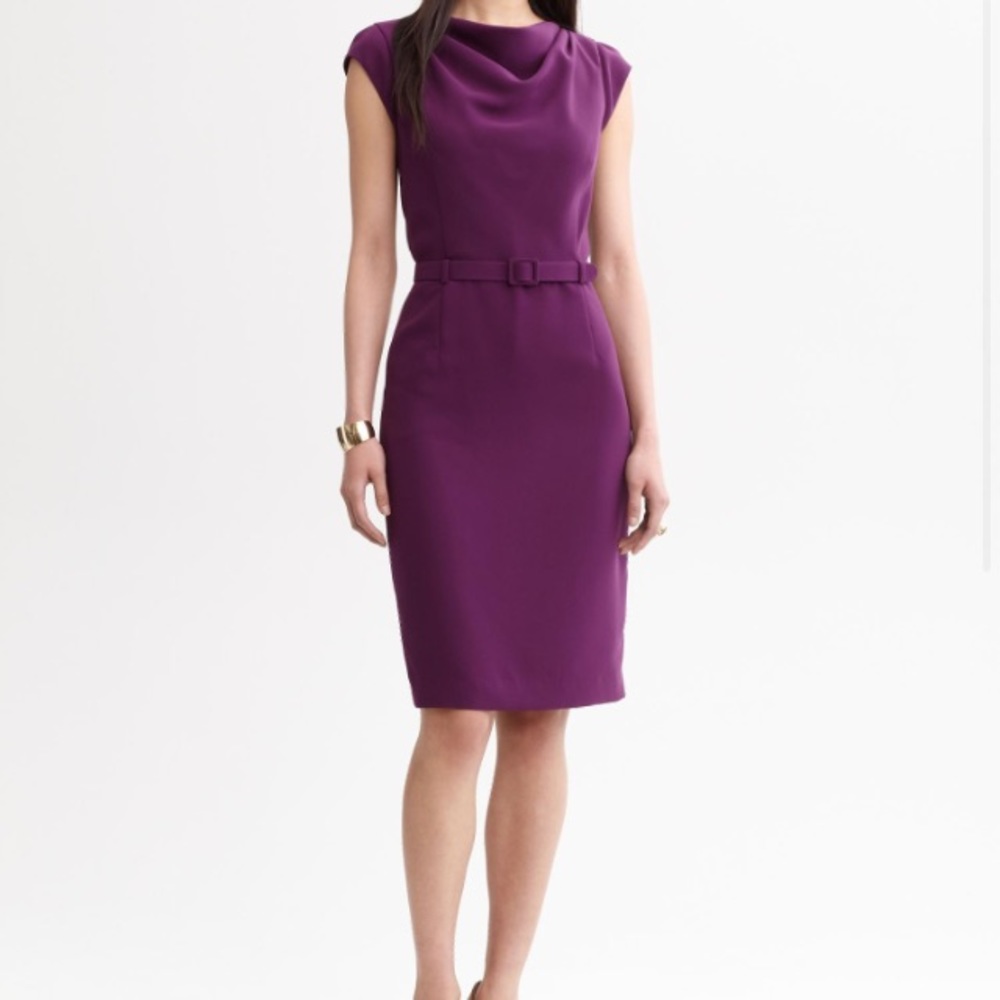 Banana Republic Julie Belted Sheath Dress