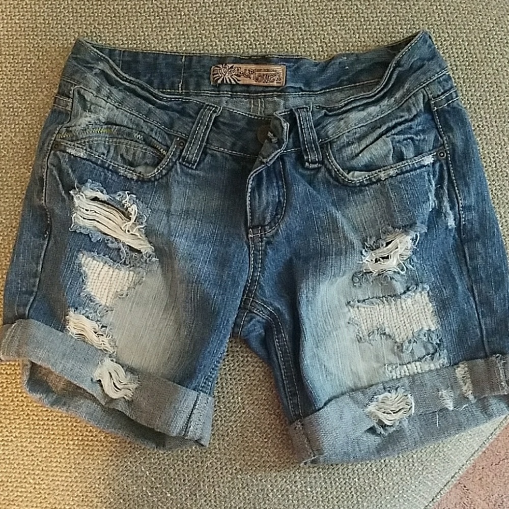 Distressed Shorts