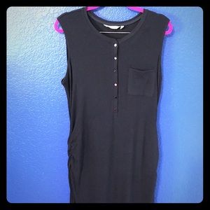 Athleta Navy Blue Maxi Dress