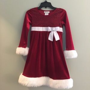 Girl's Bonnie Jean Christmas Dress