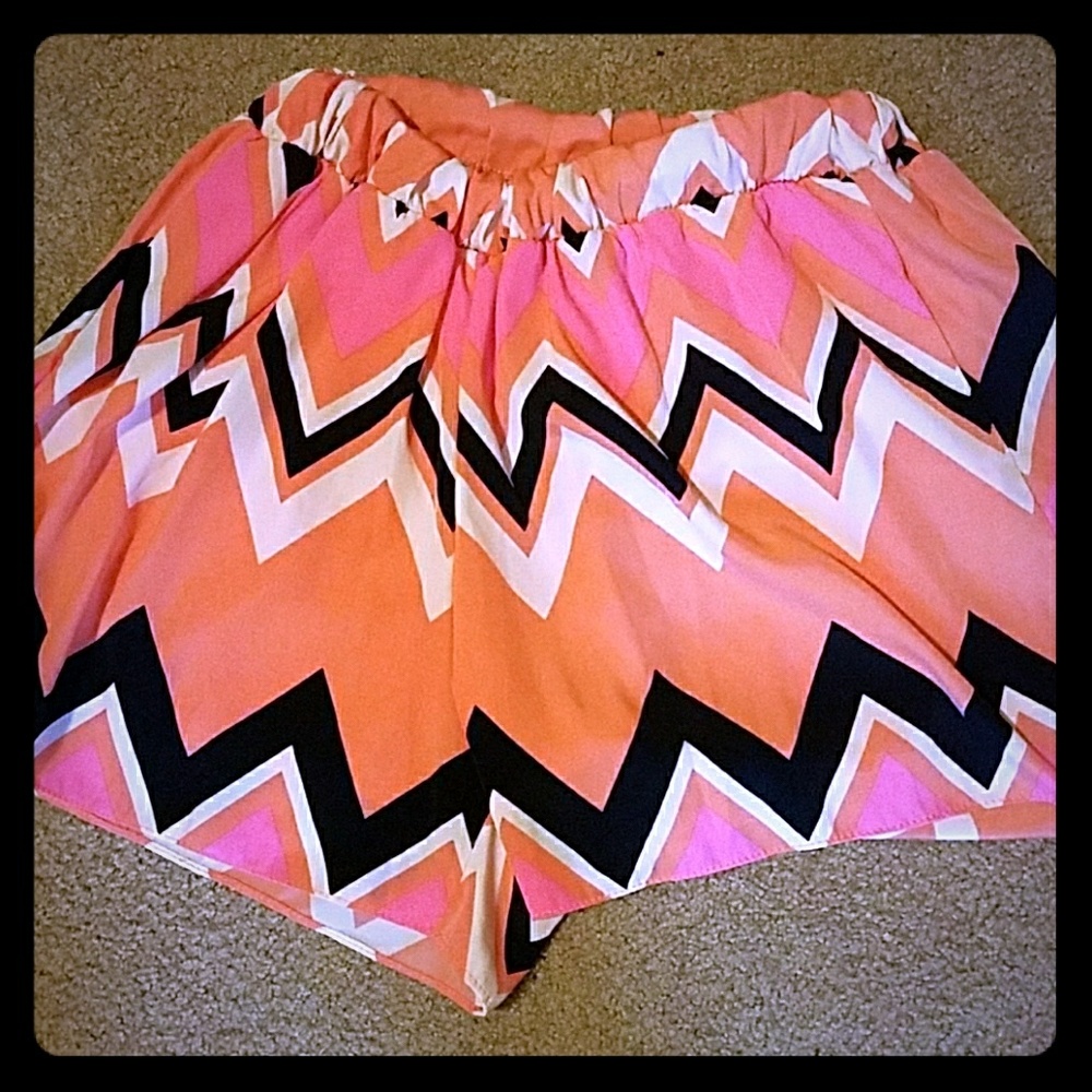 Chevron shorts