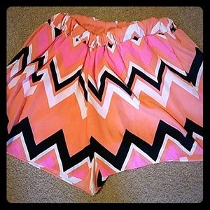 Chevron shorts