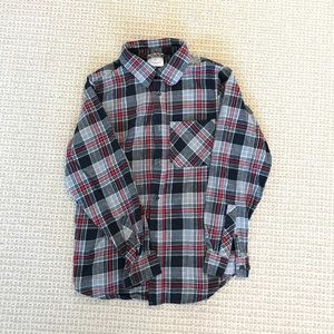Hanna Andersson plaid flannel shirt