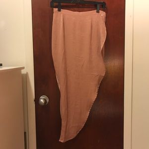 Free People Asymmetrical Wrap Skirt